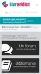 Mobile Screenshot of livraddict.com